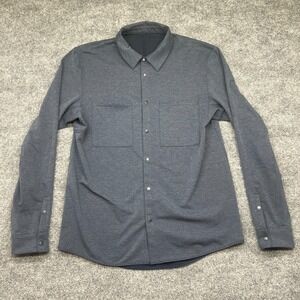 Men's Lululemon Shirt Size Medium M Casual or Dress Stretch Button Down Collar